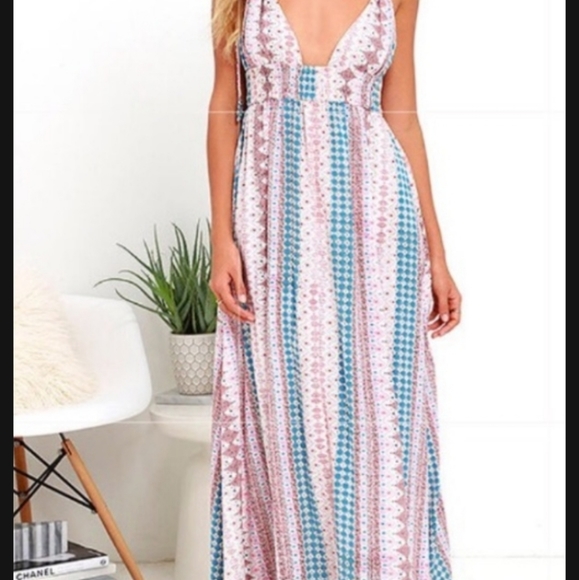 SOLD Lulu's Maxine Relaxin Maxi Dress - Picture 8 of 12